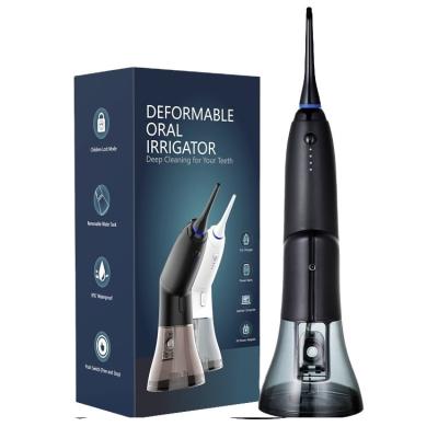 China Household Dental Care Teeth Cleaning Portable Cordless Rechargeable Flexible Water Flosser for sale