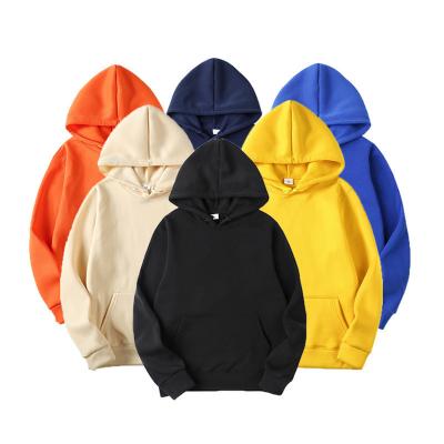 China Anti-pilling Factory Supply Custom Logo Men's Hoodie Custom Print Plain Men's Hoodies for sale