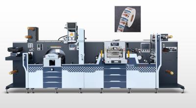 China Rotary Sticker Label Slitting Rewinding Machine Hoge precisie Te koop