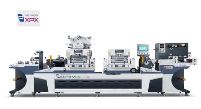 China High Precision Blank Label Die Cutting Machine with 15KW Total Power and Max Cutting Speed of 400m/min for sale