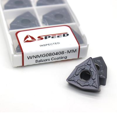 China Indexable Carbide Turning Insert WNMG080408 Cutting Customized for sale