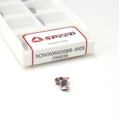 China Ferramenta de corte CNC de carboidratos de velocidade inseridos XOMX060204R/XOMX10T308TR/XOMX120408TR à venda