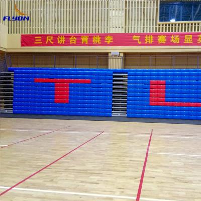 China 200-500 People Capacity Aluminum Foldable Bleachers Seating For Outdoor Activities for sale