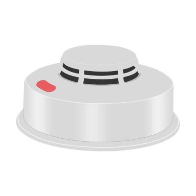 China Factory Wholesale Best Price Conventional Fire Alarm Detector DC12-24V Waterproof/Waterproof Wired Smoke Detector for sale