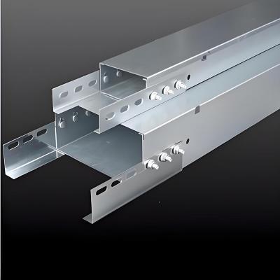 China Stainless Steel 50mm Perforated Cable Tray With Non Combustible Fire Resistance And 1.2mm-2.5mm Thickness for sale