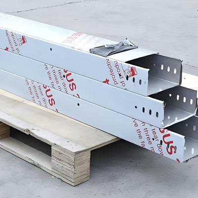 China Non Combustible Fire Resistance Cable Tray Industrial Stainless Steel Suspended Installation For Air Circulation for sale