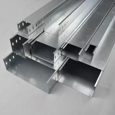 China Non Flammable Fire Resistance Galvanized Wall Mounted Cable Tray Installation Method for sale