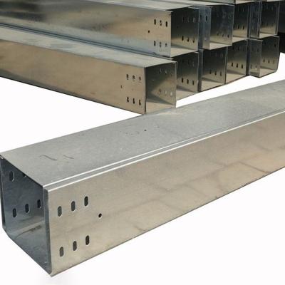 China Cable Tray Galvanized Steel With Floor Mounted Installation Method And Accessories Bracket for sale