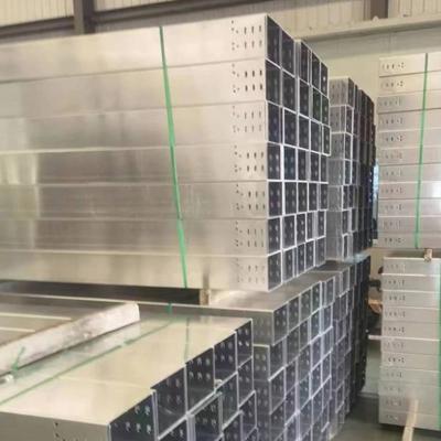 China Non Flammable Hot Dip Galvanized Perforated Cable Tray For Indoor And Outdoor Environments Top Performance for sale