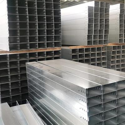 China 1.0mm-2.5mm Thickness Galvanized Cable Tray 50mm-1000mm Width Heavy Duty and Versatile Tray for sale