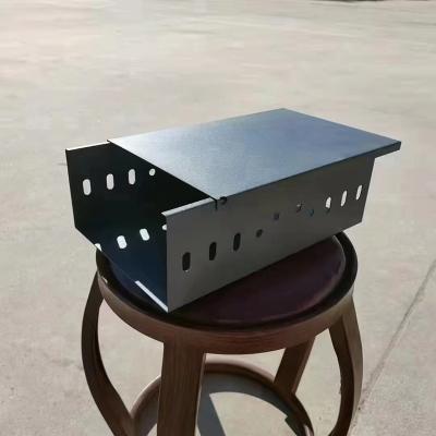 China Anti Corrosion Bridge Frame Fire Rated Cable Tray Width 100mm-1000mm Thickness 1.5mm-3.0mm For Heavy Duty Applications for sale