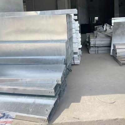 China Flexible And Durable Hot Dip Galvanized Perforated Cable Tray For Smooth Cable Management for sale