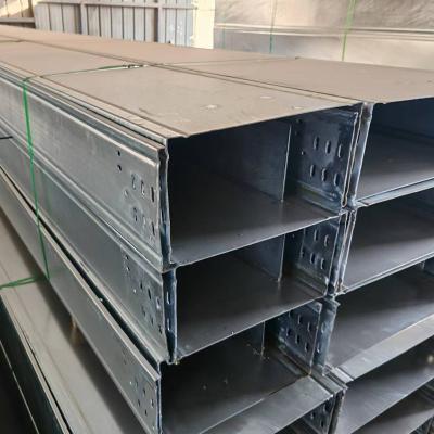 China 25mm-150mm Hot Dip Cable Tray Galvanised Wall Mount / Floor Mount For Indoor Outdoor Installation for sale