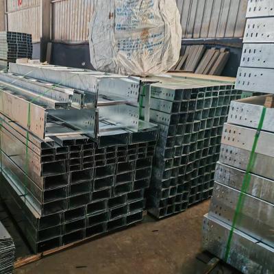 China Zinc Coated Wire Trough Cable Tray Hdg For Secure Wall Mount / Floor Mount Installation for sale