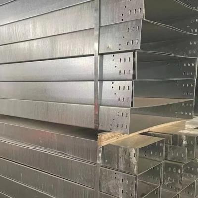 China High Corrosion Resistance Hot Dip Galvanized Cable Tray With 50mm-1000mm Width And 3m-6m Length for sale