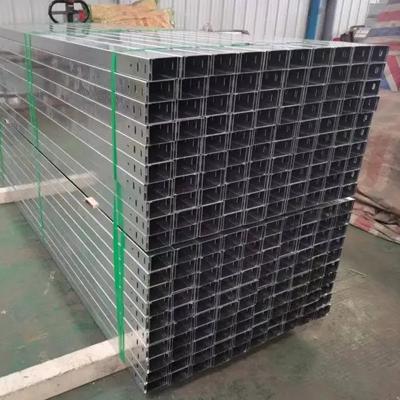China Indoor Outdoor Cable Tray Galvanized Steel With Ventilation And Perforation Grooves for sale