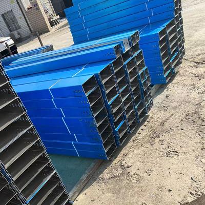 China 500kg Load Capacity Solid Cable Tray for Wall Mount Installation for sale