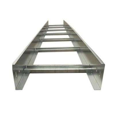 China Ventilated Ladder Cable Tray 4-12 Rungs 3m-6m Length For Improved Air Circulation for sale