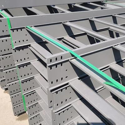 China Silver Conduit Ladder Rack Cable Management Customizable And Fire Resistant for sale