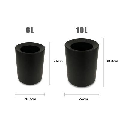 China Concise Kitchen Bathroom Office Hotel Hospital Style Double Trash Bin Customized Shed For Kitchen Bedroom Living Room Trash Waste Bin for sale