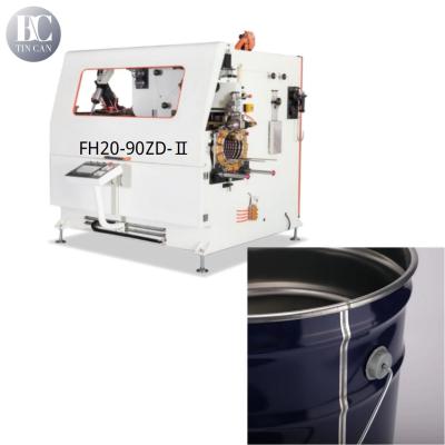China UN Industrial Tin Cans Bucket Sealing Machine 30CPM Height 250mm 450mm With PLC Control for sale