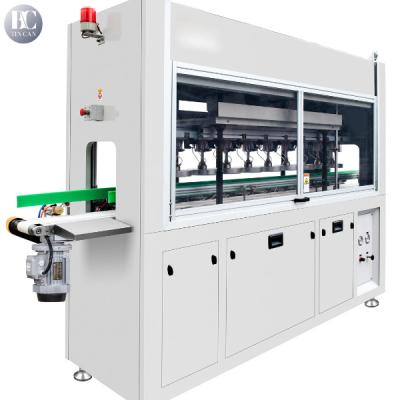 China Linear Chemical Can Leak Tester 20cpm 1L 5L Automatic Pressure Tester for sale