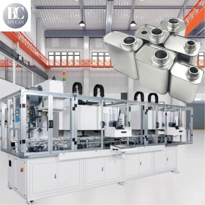 China Food Grade Integrated Empty Tin Can Making Machine 40cpm for sale