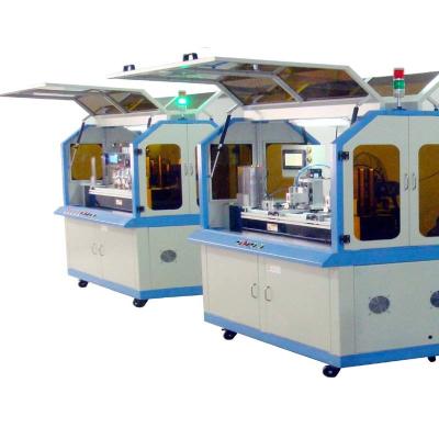 China PLC + Servo system Contact IC Card Slotter And Milling Machine YIM-4000+ IC Chip Implanting For Plastic Card for sale