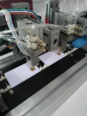 China OCR Detection Scratch Card Printing Machine LED UV Power 400W Perfecte combinatie Te koop