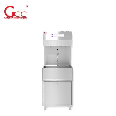 China Custom 304 Stainless aSteel Sink Industry Clean Room Hand Washer and Dryer for sale