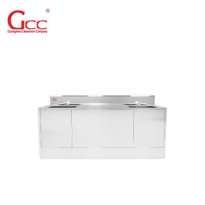 China Custom Durable 304 Stainless Steel Hospital Medical Laboratory Scrub Sink for sale