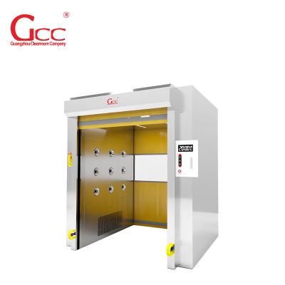 China LPC Board Control AC110V Cleanroom Cargo Air Shower Tunnel for sale