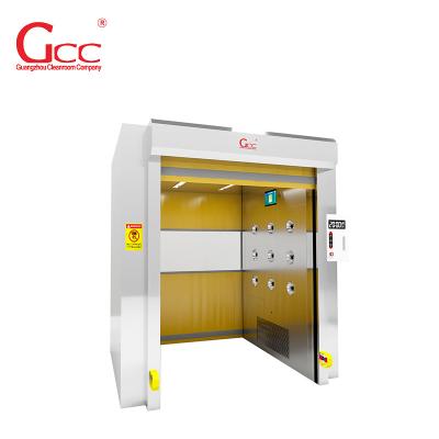 China CE Cargo Entrance 380v 50Hz Clean Room Shower With Air Filtration System for sale