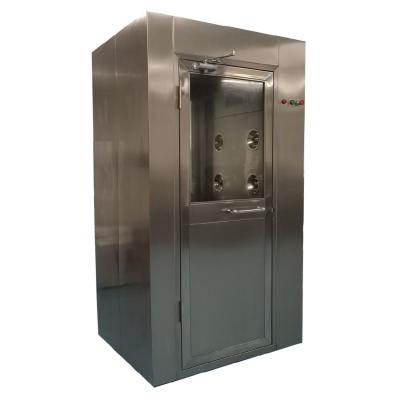 China 220V 50HZ Stainless Steel Cleanroom / Single Person Air Shower Tunnel for sale