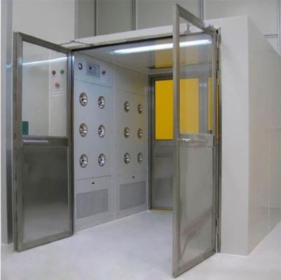 China Customized Four People 120V Cargo Cleanroom Air Shower for sale