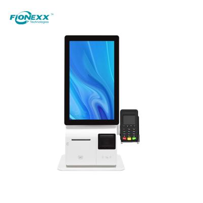 China Desktop 15.6inch Restaurant Self Service Kiosks Retail Self Ordering Kiosk for sale