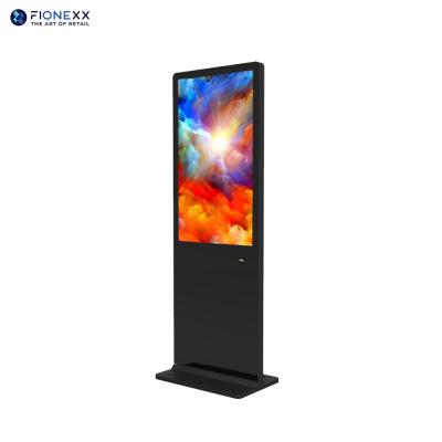 China 43inch Ultra Thin Digital Signage Floor Standing Lcd Digital Signage AC110~240V for sale