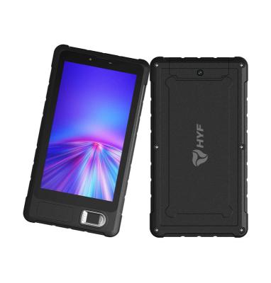 China 7 Zoll-Fingerabdruck-biometrisches Gerät-schroffes industrielles Tablet NFC Bluetooth GPS für Wahl zu verkaufen