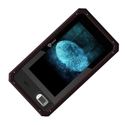 China Tragbarer Scanner-schroffe Android-Gerät-Polizeirevier-Identifizierung des Fingerabdruck-IP65 zu verkaufen