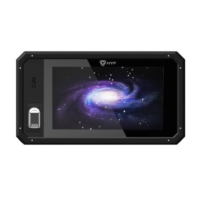 중국 경비를 위한 생체 측정 울퉁불퉁한 태블릿 PC IP65 지문 휴대용 터미널 신분 판매용
