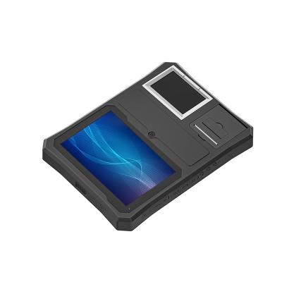 China optionaler schroffer industrieller Fingerabdruck 4G GMS Tablet-P80 biometrisch zu verkaufen
