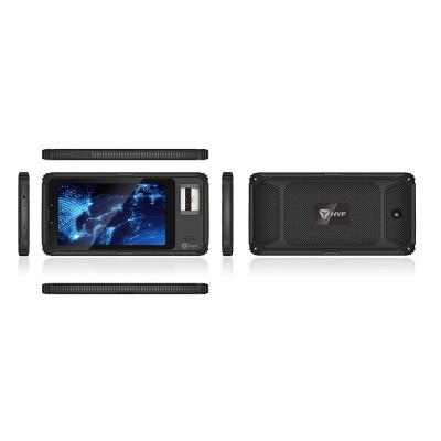 중국 방수 7 인치 NFC Android7.0 휴대용 지문 장치 생체 인식 태블릿 판매용