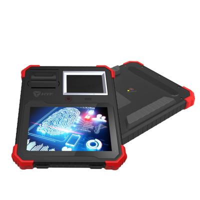 China Biometrischer Fingerabdruck-Anschluss-industrielles Grad-Tablet 800*1280 IPS für Beobachter-Beglaubigung zu verkaufen