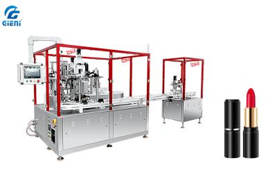 China Automatic All-Silicone Lipstick Filling Machine with Separated Two-Stage Vacuum Device for sale