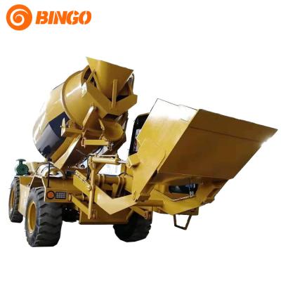 China Construction works High Performance Automatic Mobile Concrete Mixer Truck For Sale for sale