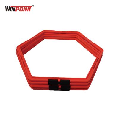 China Durable WINPOINT FITNESS Football Hex Speed Agility Ladder For Agility Training for sale