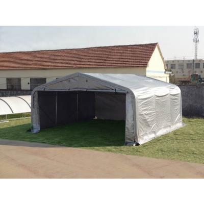 China Crest 20'x20 Foldable Car Tent RV Fast Shelter Prefab Portable Car Garage for sale