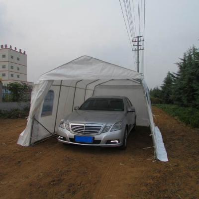 China SS-1128 W11'xL28'xH8 ridge roof car garage tents waterproof car shed portable car parking shed for sale