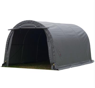 China Metal Pitched Portable Roof Car Garage Shelter, Boat Shelter, RV Shelter for sale