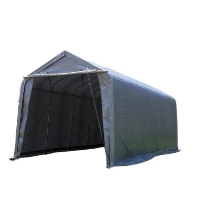 China Waterproof UV-Resistance 13'x34'x12' Peak Roof W3.96xL10.29x3.7m UV-Resistant Used Portable Parking Garage for sale